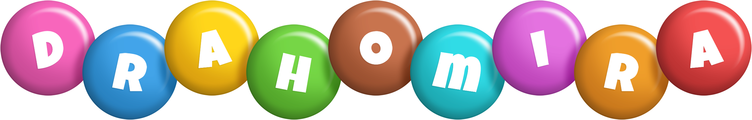 Drahomira candy logo