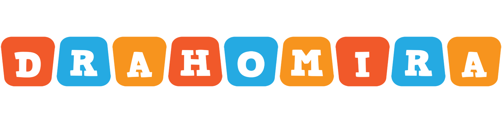 Drahomira comics logo