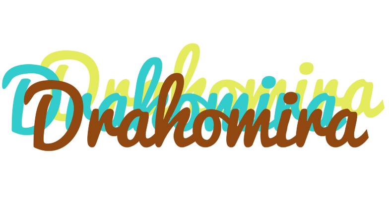 Drahomira cupcake logo