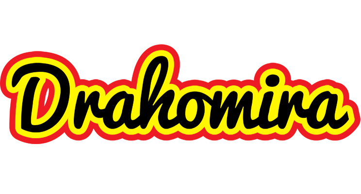 Drahomira flaming logo
