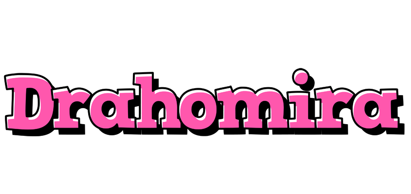 Drahomira girlish logo