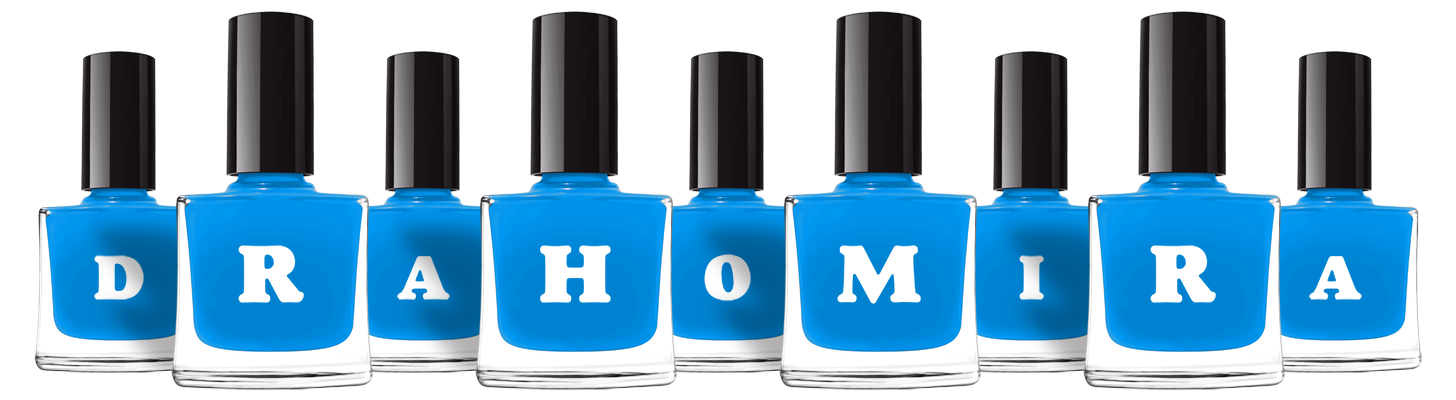 Drahomira glossy logo