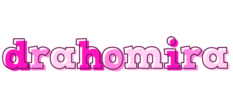 Drahomira hello logo