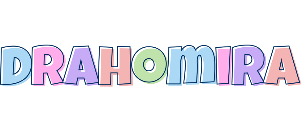 Drahomira pastel logo
