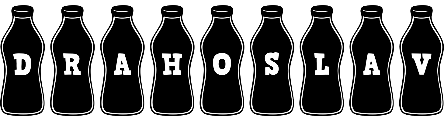 Drahoslav bottle logo