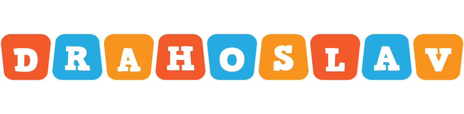 Drahoslav comics logo