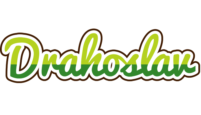 Drahoslav golfing logo