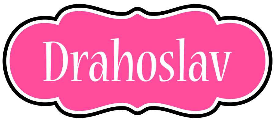 Drahoslav invitation logo
