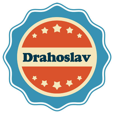 Drahoslav labels logo