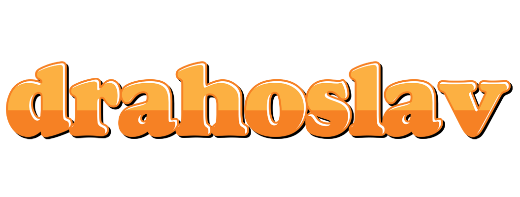 Drahoslav orange logo