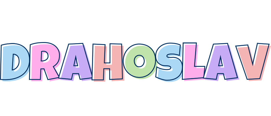 Drahoslav pastel logo