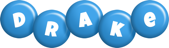 Drake candy-blue logo