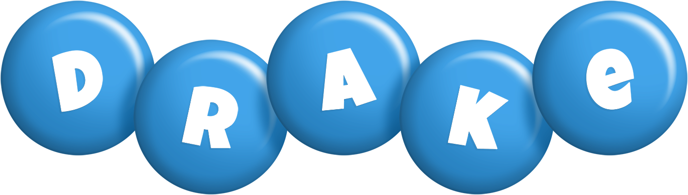 Drake candy-blue logo
