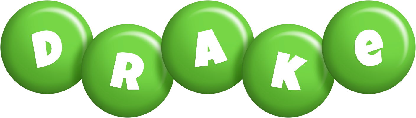 Drake candy-green logo