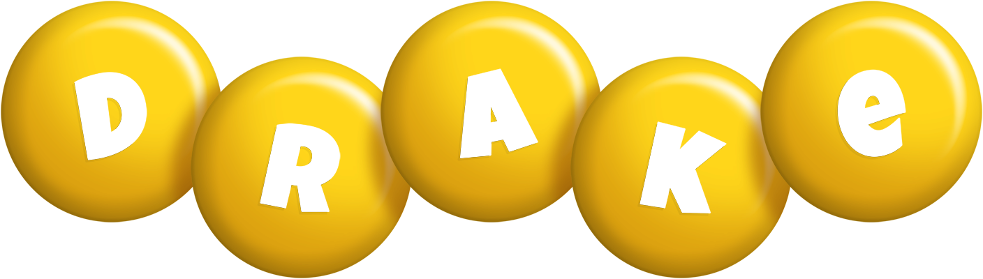 Drake candy-yellow logo