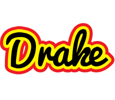 Drake flaming logo