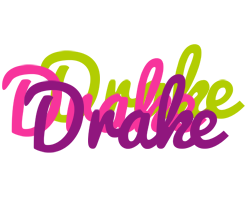 Drake flowers logo