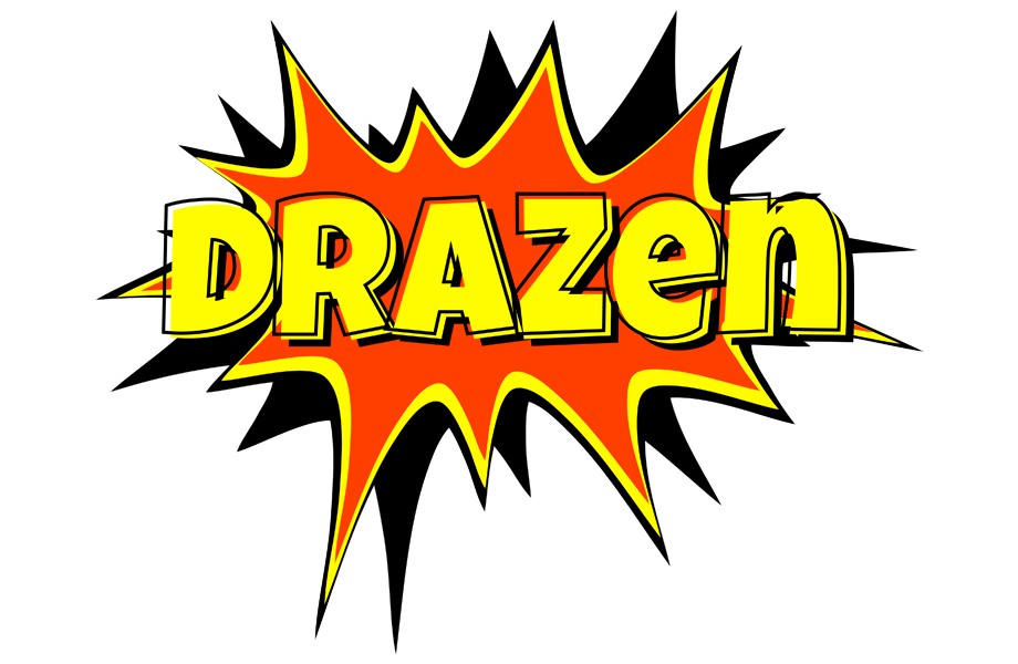 Drazen bazinga logo