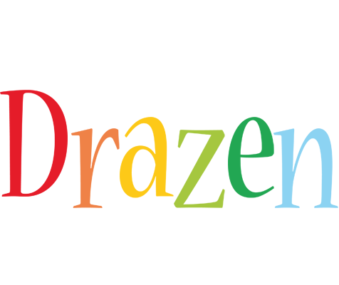 Drazen birthday logo