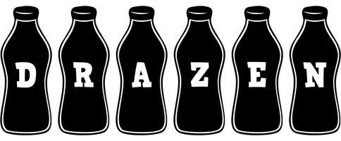 Drazen bottle logo