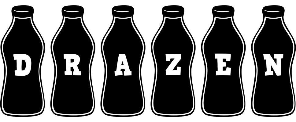 Drazen bottle logo