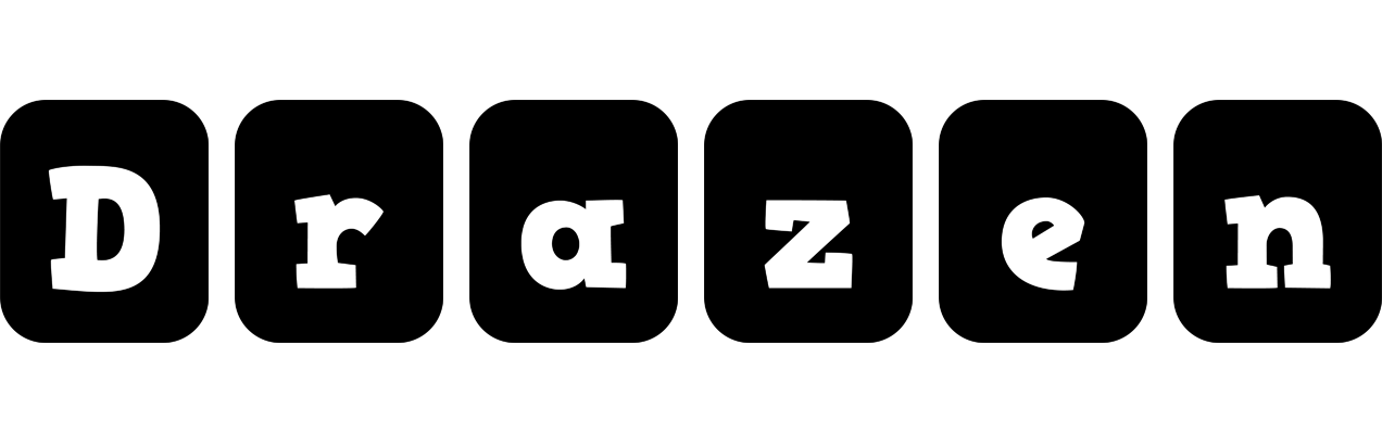 Drazen box logo
