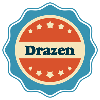 Drazen labels logo