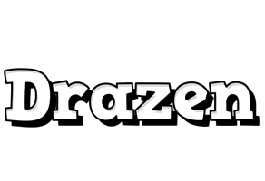 Drazen snowing logo