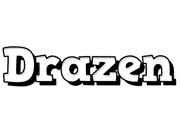 Drazen snowing logo