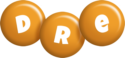 Dre candy-orange logo