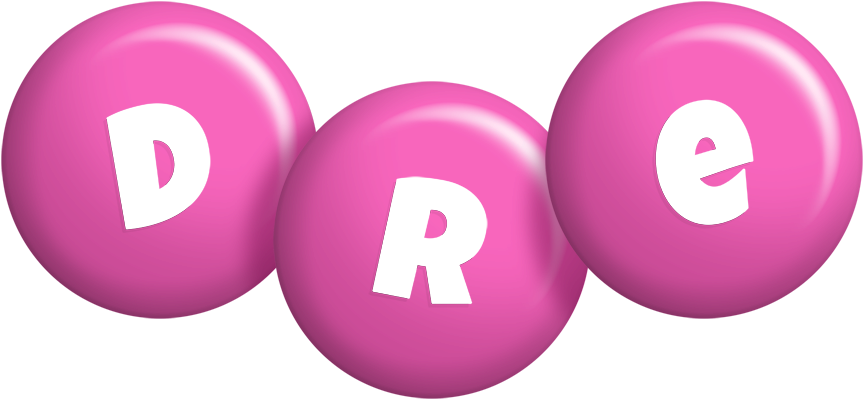 Dre candy-pink logo