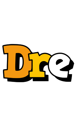 Dre cartoon logo