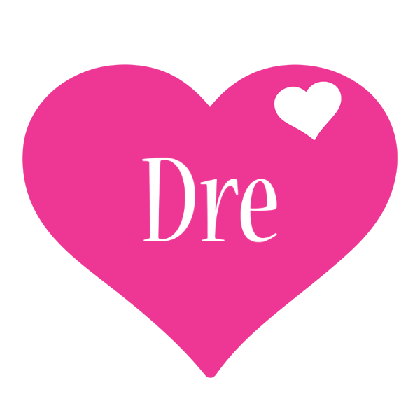 Dre love-heart logo