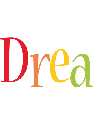 Drea birthday logo