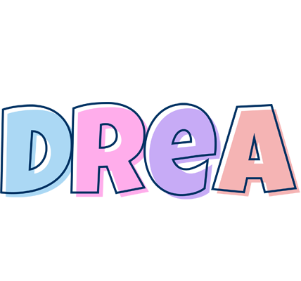 Drea pastel logo