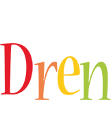 Dren birthday logo