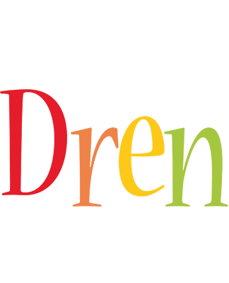 Dren birthday logo