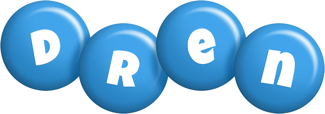 Dren candy-blue logo