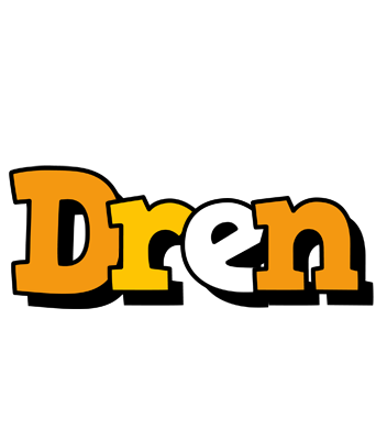 Dren cartoon logo