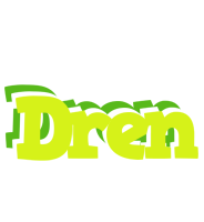 Dren citrus logo