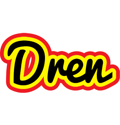 Dren flaming logo