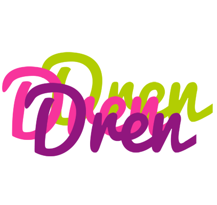 Dren flowers logo