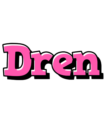 Dren girlish logo