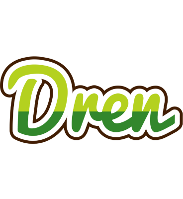 Dren golfing logo