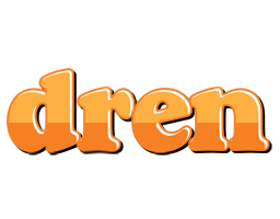 Dren orange logo