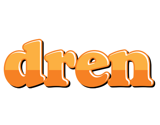 Dren orange logo