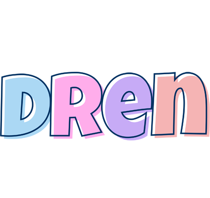 Dren pastel logo