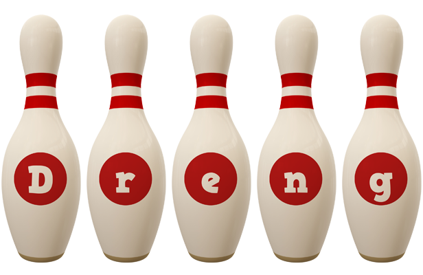 Dreng bowling-pin logo