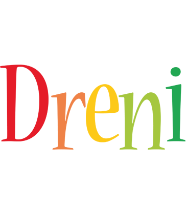 Dreni birthday logo