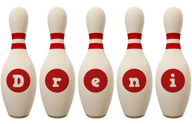 Dreni bowling-pin logo